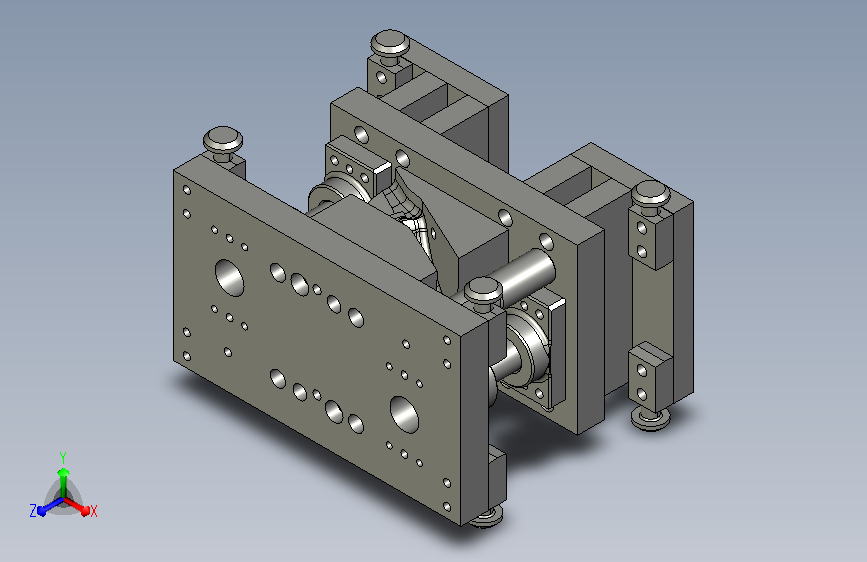 转口径管模具设计