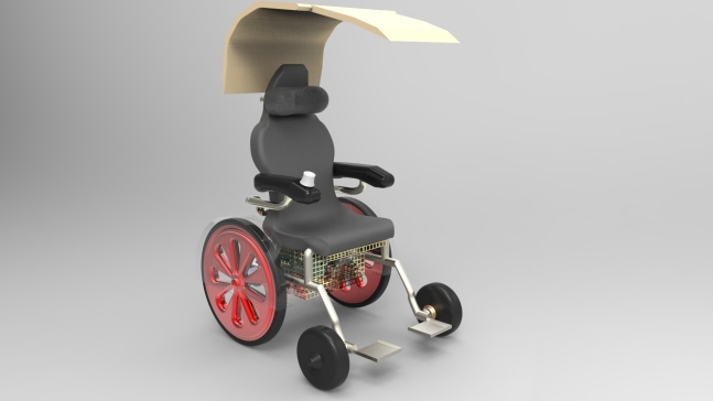 舒适性轮椅