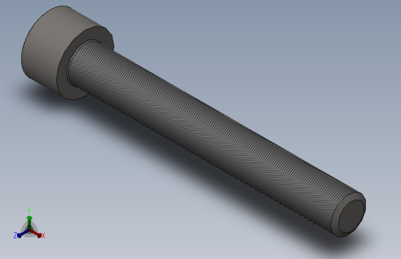 GB／T70．1-2000内六角圆柱头螺钉M8×60