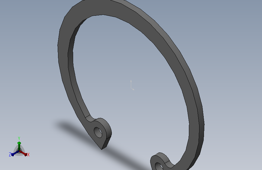 GB893．1-86孔用弹性挡圈A型40-12