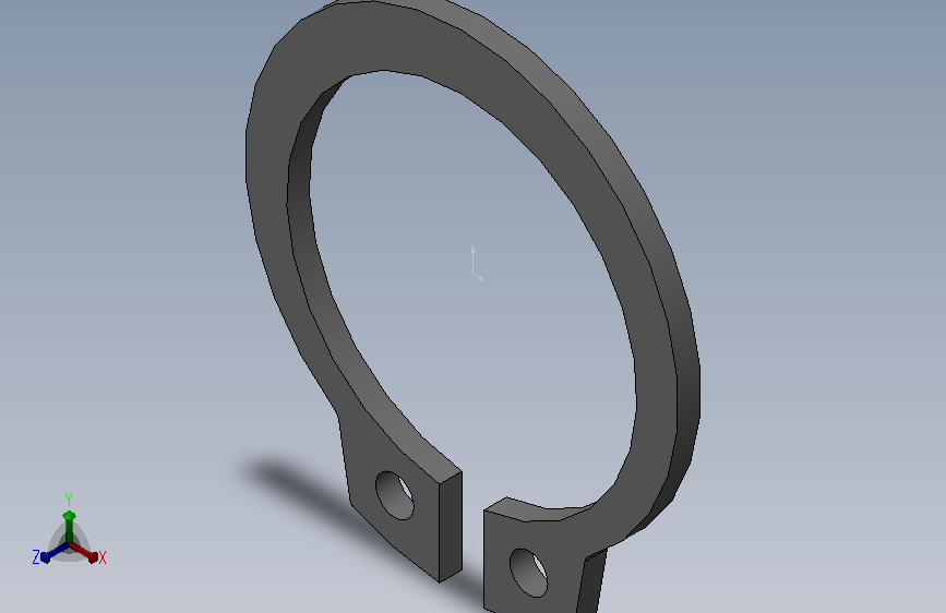 GB894．1-86轴用弹性挡圈A型17-12