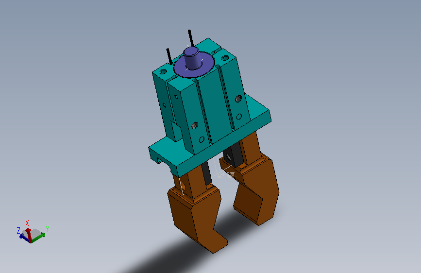HFZ40(CL)+(DS1-H-2)A机械手爪夹