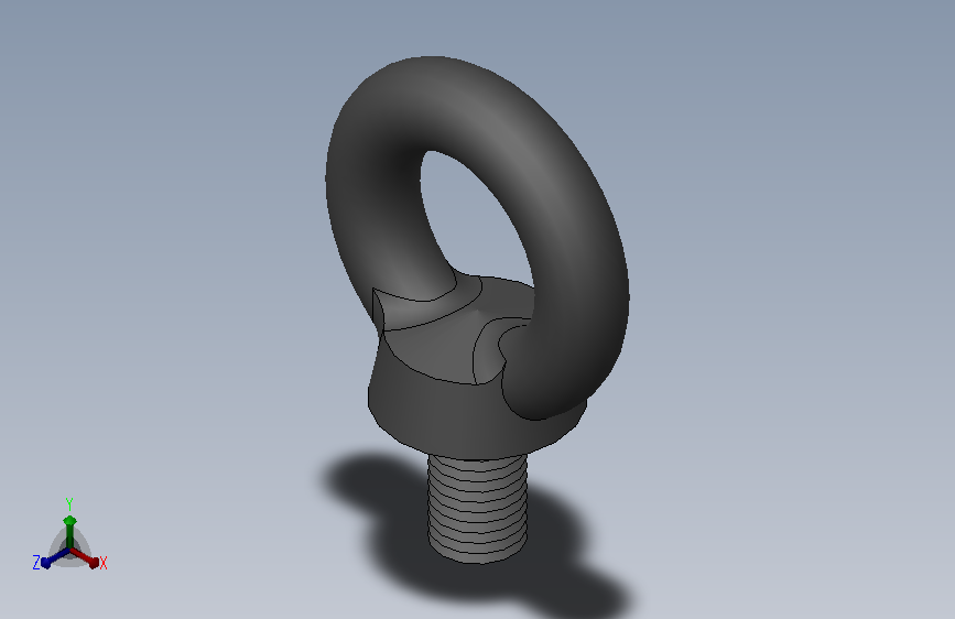 吊环螺钉M16×28[GB 825-88]