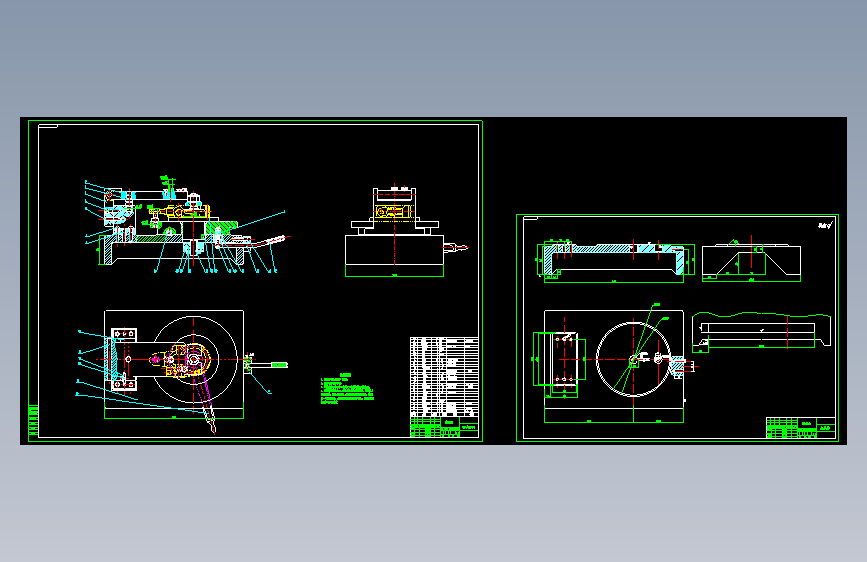 CA10B解放牌汽车前刹车调整臂外壳及钻5-φ4.3孔夹具设计【分度装置】【原创设计】--250