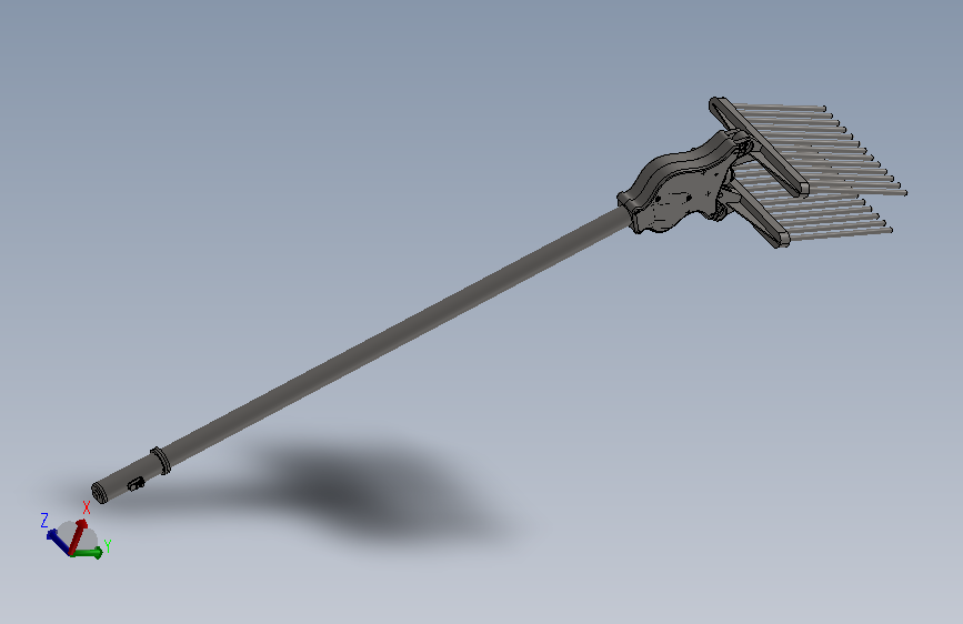 橄榄收获机3D模型