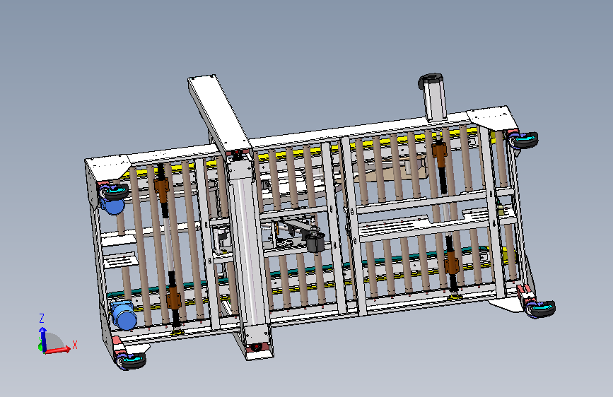 开箱机折盖机构下封机构封箱