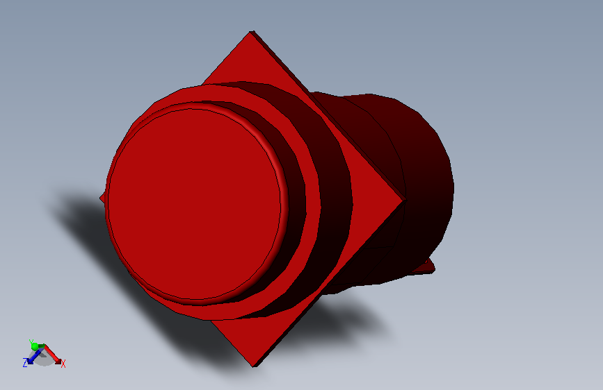 DIA15.5红按键(圆头)