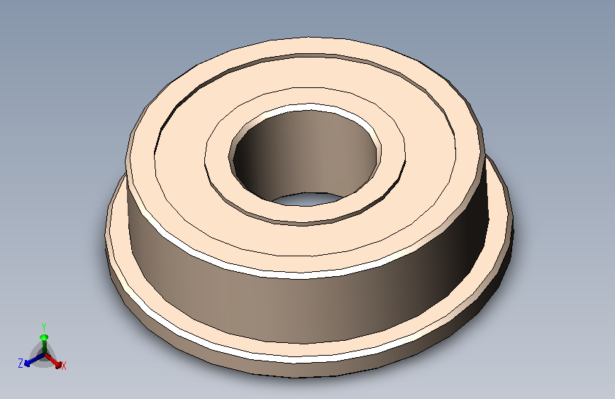 F696ZZ 6mm法兰轴承