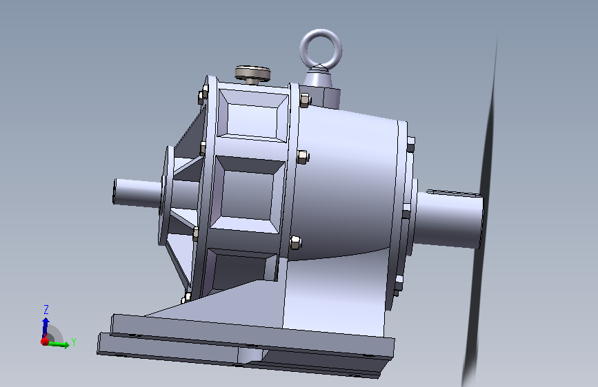 单级卧式摆线针轮减速机X10