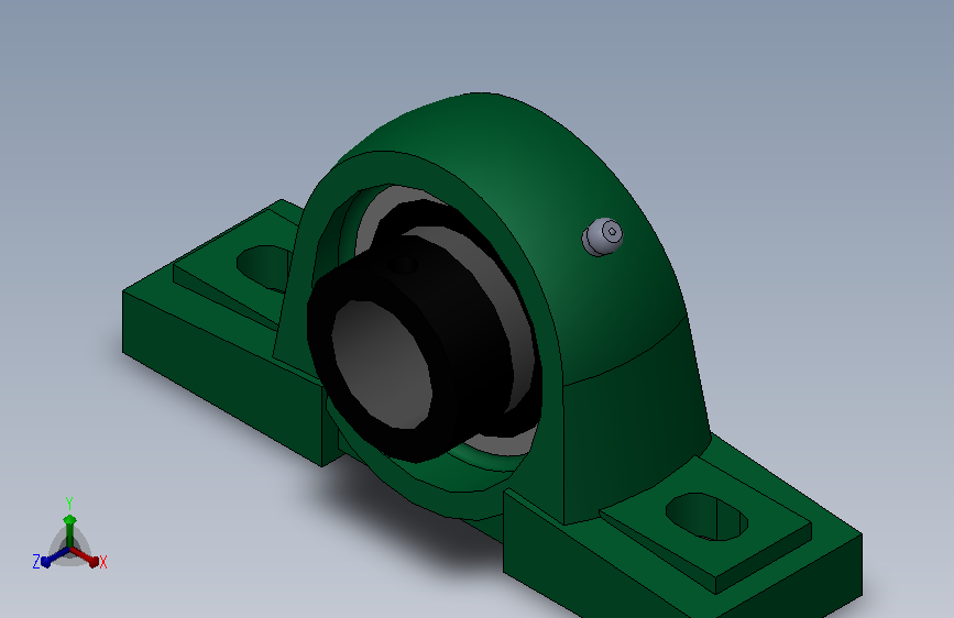 升降输送辊机构-带立式座轴承UELP205