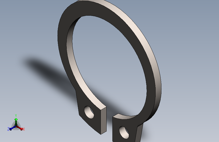 升降输送辊机构-轴用挡圈15