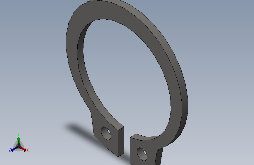 同步带机构-轴用弹性挡圈A型17