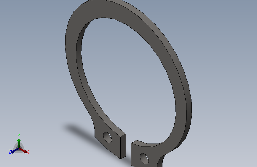 同步带机构-轴用弹性挡圈B型25