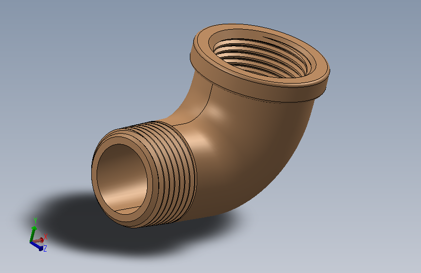 弯头接头75-NPT-ELBOW