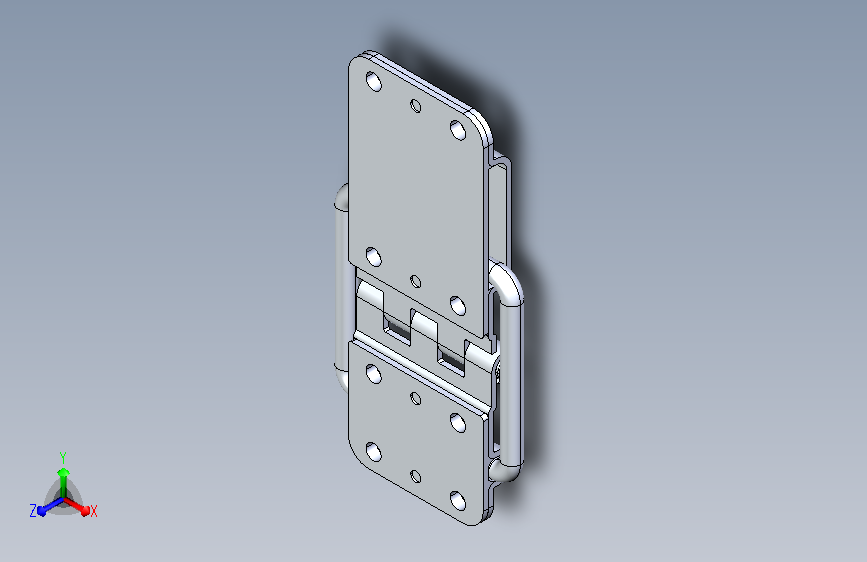 A0006940-受控旋转运动并具有固定位置停止的定位铰链