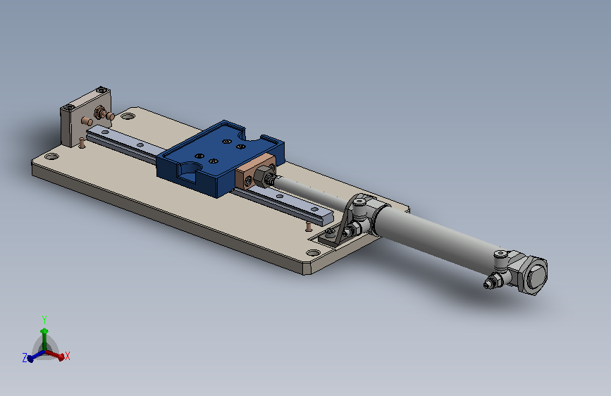 A0006950-气动直线滑轨机构