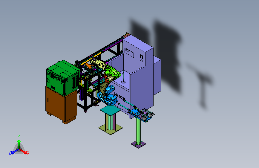 机器人协同联动复合型精检一体机