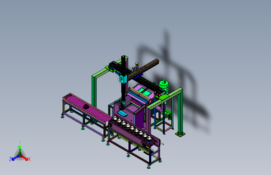 机械加工零件的高效自动化清洗装置