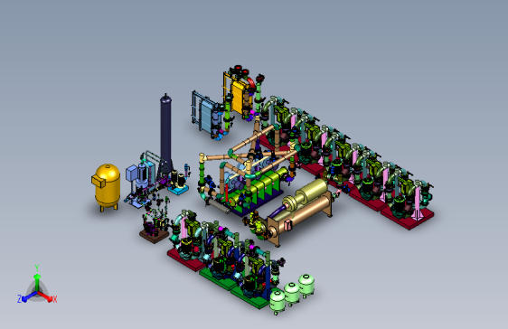 集中式降温管路输送机组