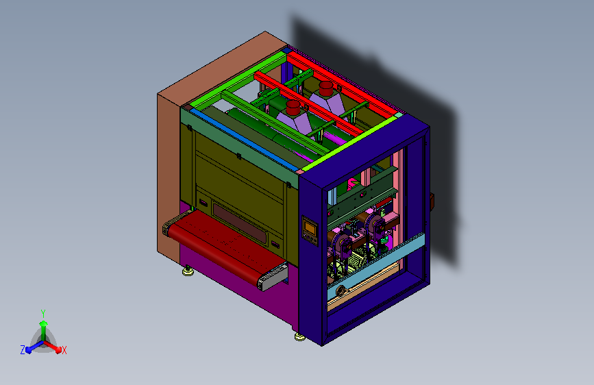 金属表面研磨设备整体装配总成