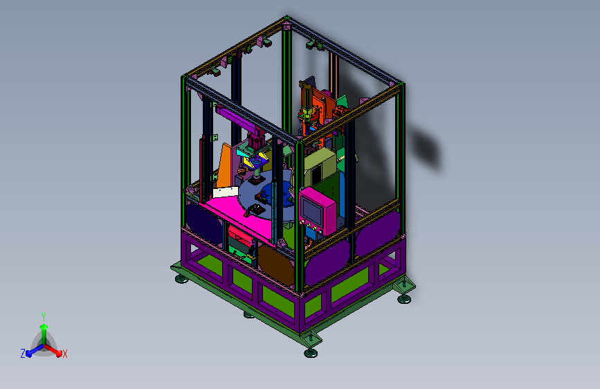 靠背角度精密锁止智造线