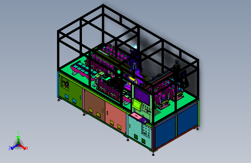 锂离子电池极片在线检测分级装置