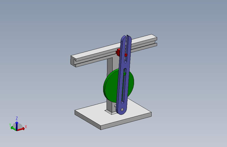曲柄滑块式急回机构