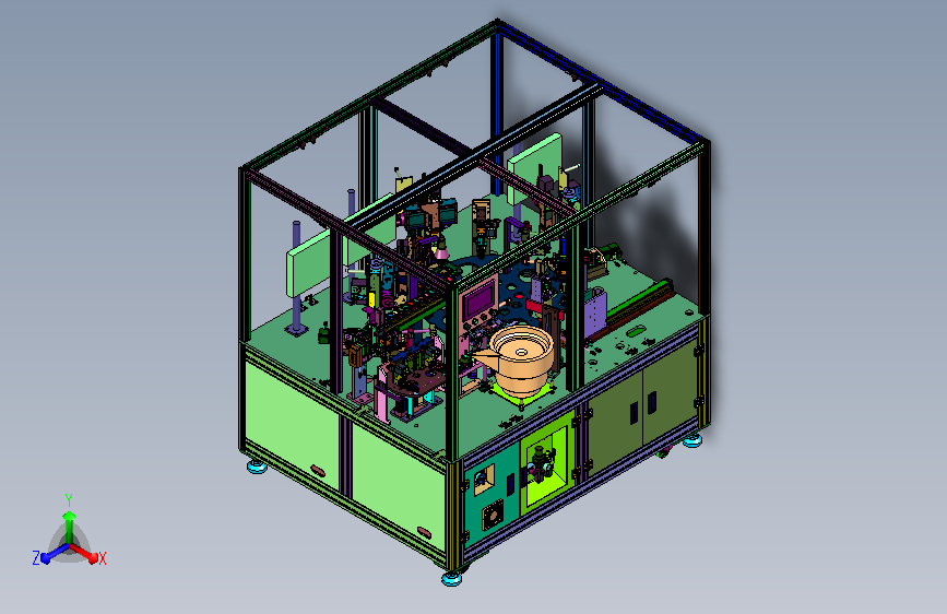马达转子的非接触式焊锡设备