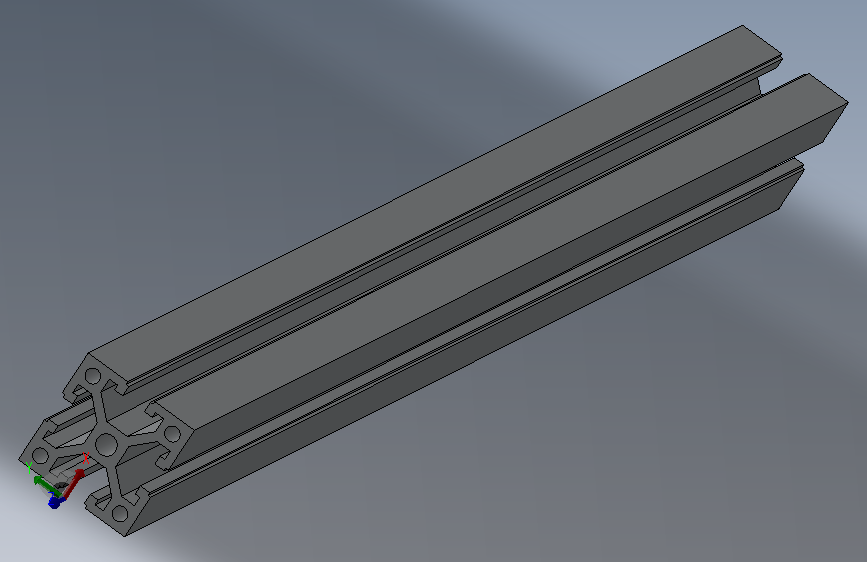 4040横梁1铝型材