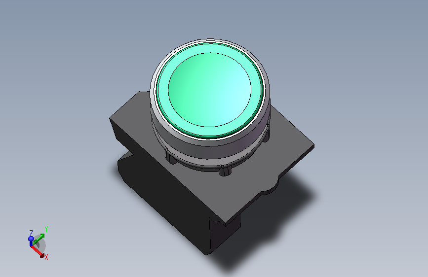 绿按钮按钮指示灯