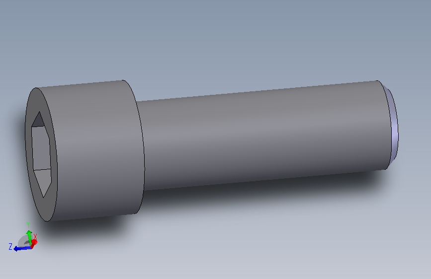 内六角圆柱头螺钉20X60