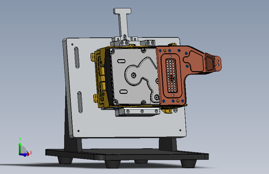 HS01-005 HDD锁支架螺丝治具
