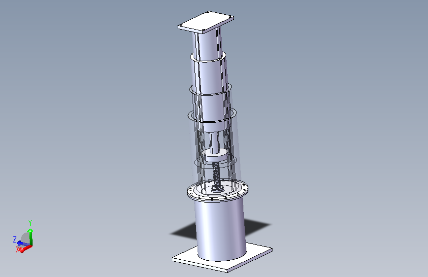 丝杆式多级升降机构=1848151=100