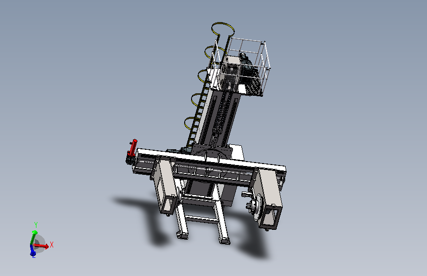 立式焊接翻转变位机 sw16