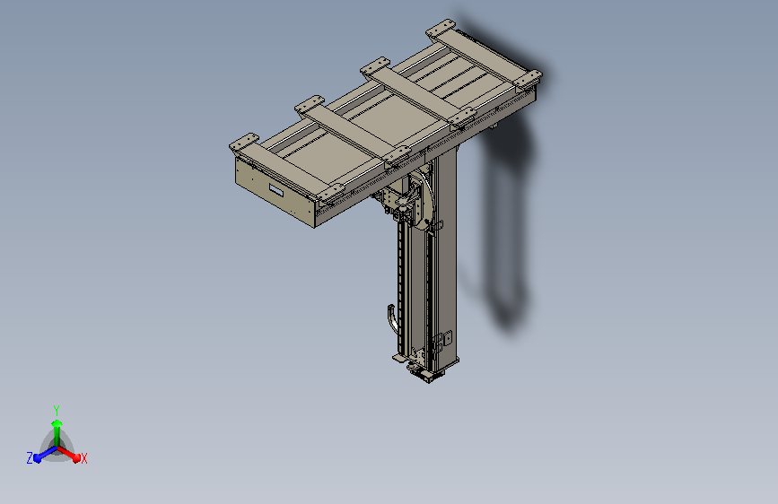 自动调节双轴变位机单边基座 IGS
