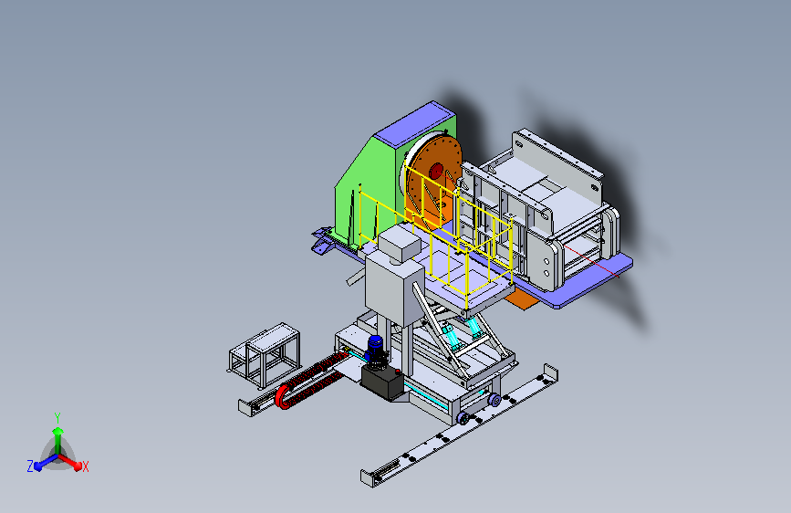 大型转载机变位焊接机 IGS
