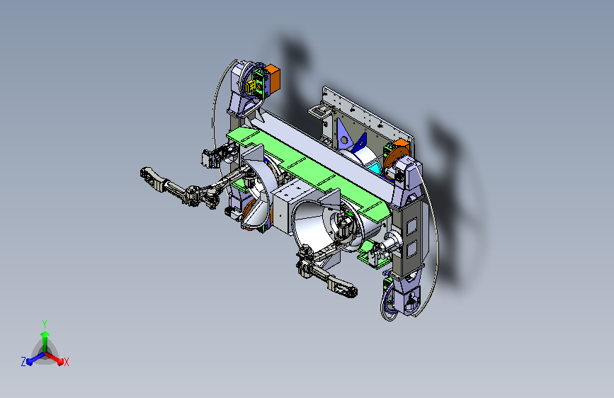 2500-700三轴水平回转变位机 IGS
