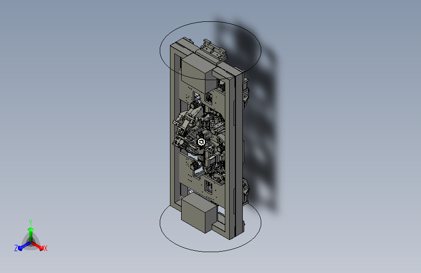 德系变位机焊接夹具分总成 xt