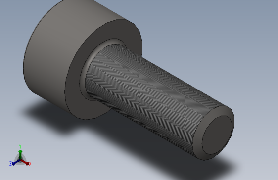 AGB／T70．1-2000内六角圆柱头螺钉M3×8