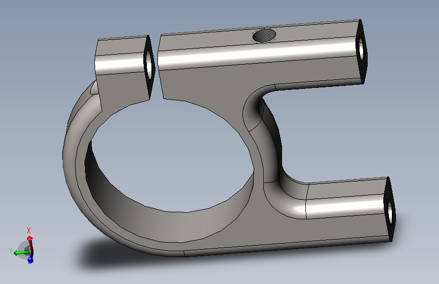 AVF-UN-04-LJ-0014-MJ卡瓶板接漏槽通用安装块-磨具
