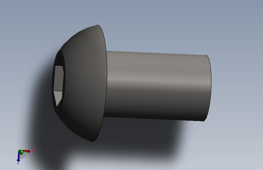 M6X10盘头螺丝（304）