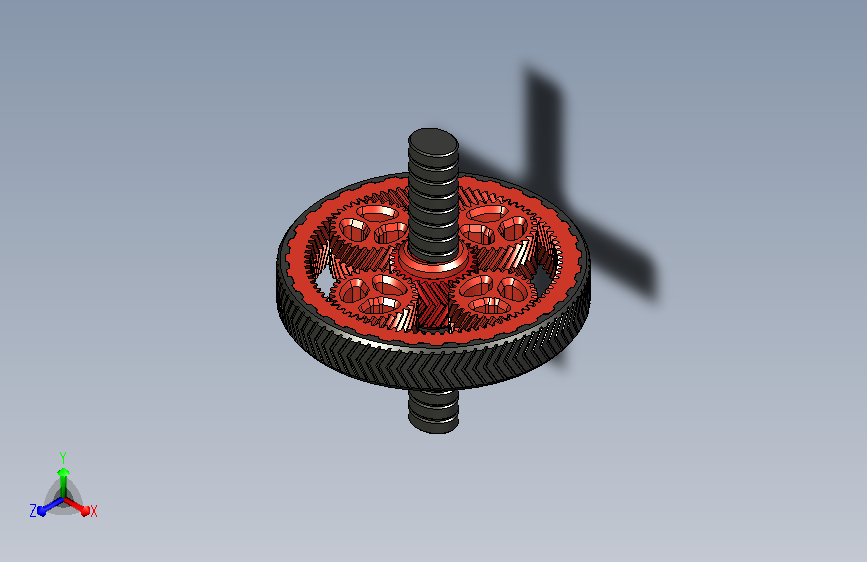 行星齿轮系统（4 齿轮组
