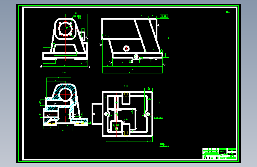 XL671-数控车床上液压尾架部件设计设计素材--225