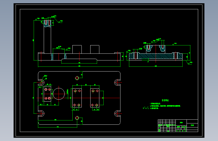 底板座架加工工艺及钻φ36孔夹具设计【原创设计】--400