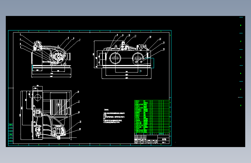 锂电池驱动单轨吊设计--225