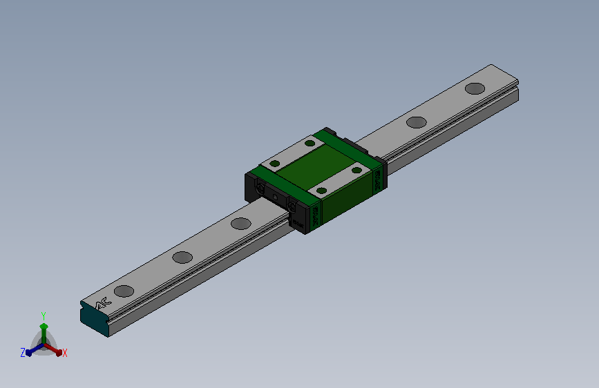 鼎翰 滑轨 GMN12C1R175Z0CI（E1=E2=12.5  P=25）