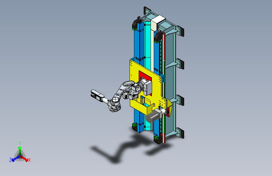 机器人伺服行走导轨 sw21
