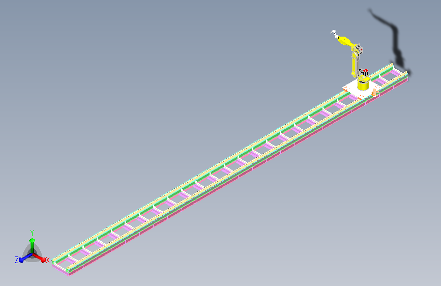 焊接机器人导轨 sw21