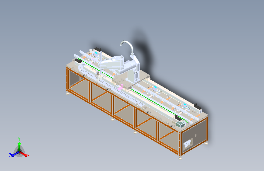 地轨+机器人结构 sw21