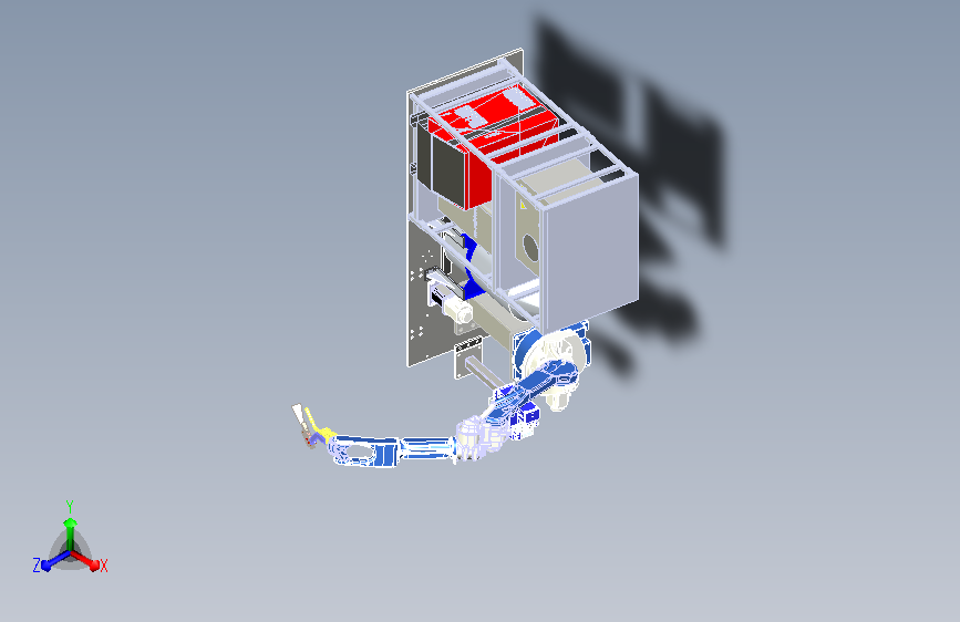 焊接地轨机器人模组 sw21
